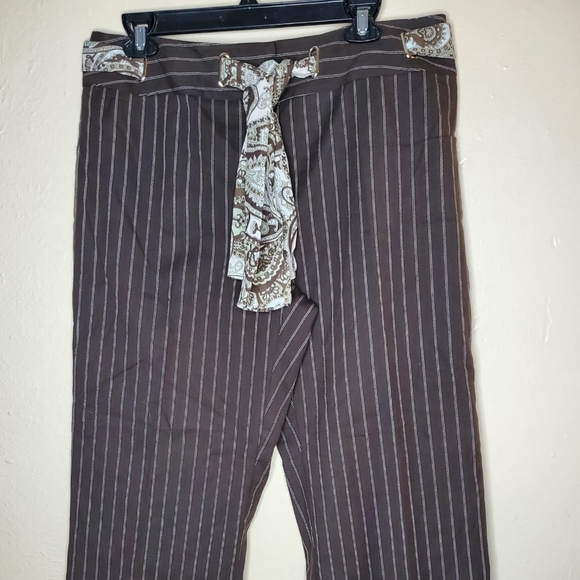 Cato Pants - Cato Capri Striped Pants